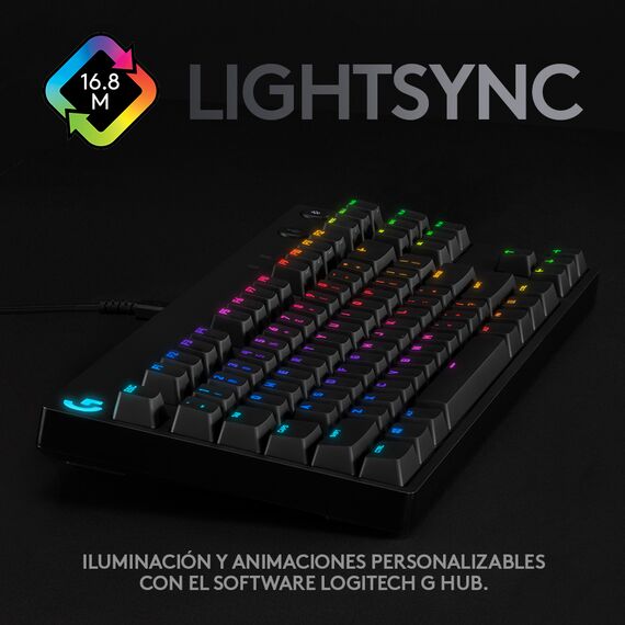 Logitech G PRO - Keyboard - backlit - USB - QWERTY - | 920-010593