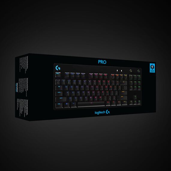 Logitech G PRO - Keyboard - backlit - USB - QWERTY - | 920-010593