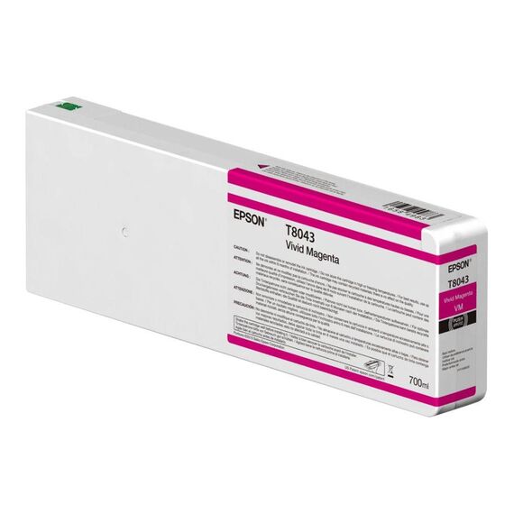 Epson T8043 700 ml vivid magenta original ink C13T804300