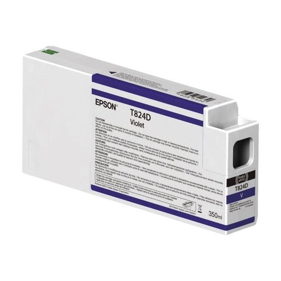 Epson T824D 350 ml violet original ink cartridge for C13T824D00