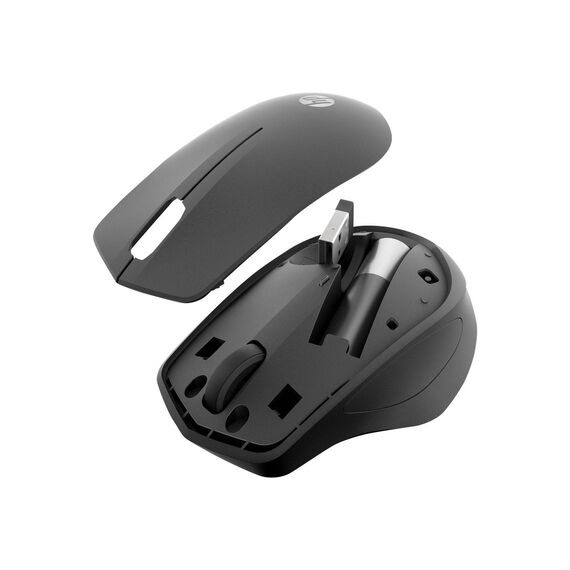 HP Silent 280M Mouse wireless USB wireless receiver jet 19U64AA