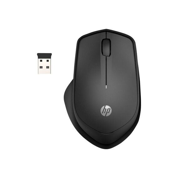 HP Silent 280M Mouse wireless USB wireless receiver jet 19U64AA