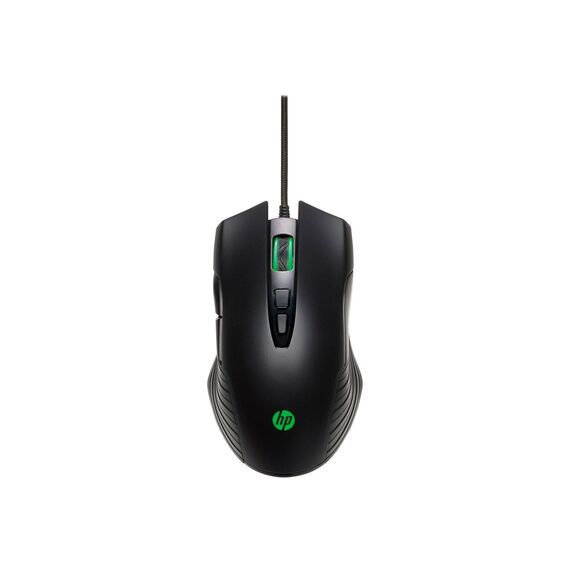 HP X220 Backlit Gaming Mouse optical 7 buttons wired 8DX48AA
