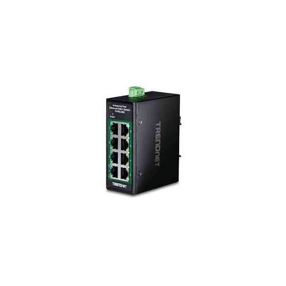 TRENDnet 8PORT INDUSTRIAL FAST ETHERNEt Switch Amount TIPELC80