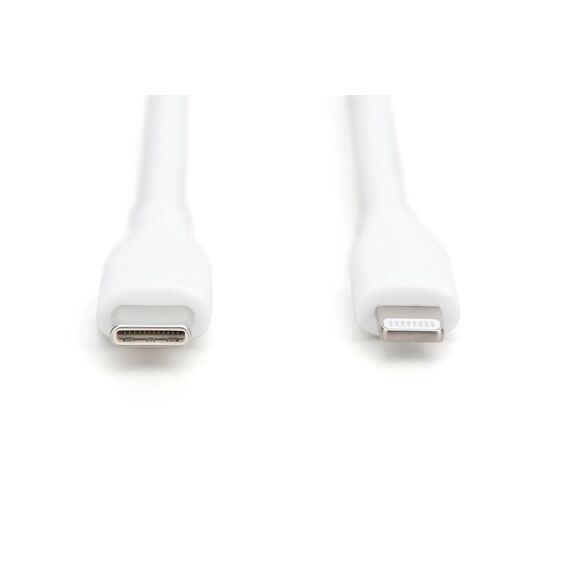 Digitus Lightning silicone connection cable, US | AK-600110-020-W