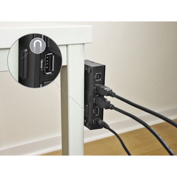 Delock - USB peripheral sharing switch - 2 x USB 3.1 Gen  | 11495