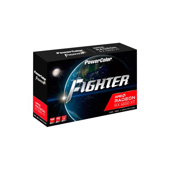 PowerColor Fighter Radeon RX 6650 XT - G | AXRX 6650 XT 8GBD6-3DH
