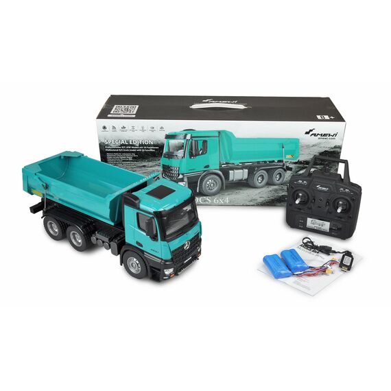 Amewi 22533 / Dump truck / 1 14 / Electric engine / 8 yr(s) / Lit