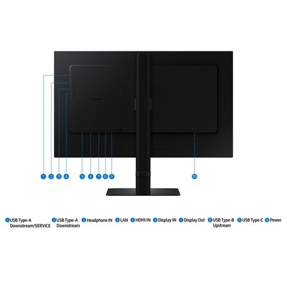 Samsung ViewFinity S6 S24D600UAU - S60UD Series  | LS24D600UAUXEN