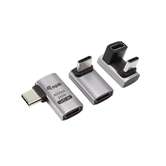 Equip USB 4 C to C adapter, 40Gbps, PD 240W, 3-Pack / US | 133478