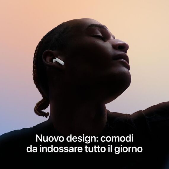 Apple AirPods 4 - True wireless earphones with mic -  | MXP63ZM/A