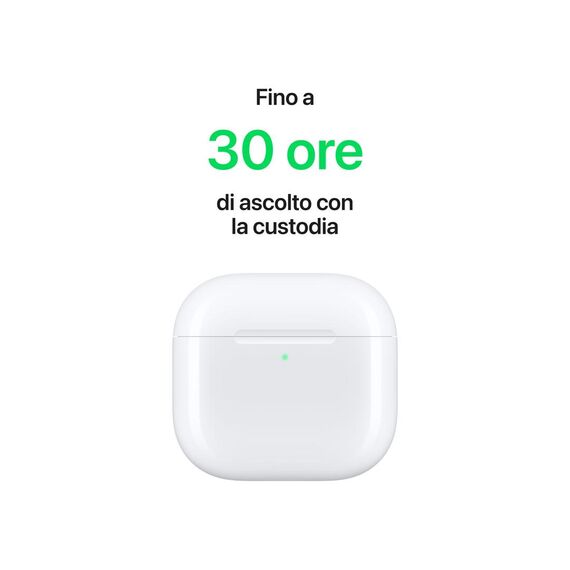 Apple AirPods 4 - True wireless earphones with mic -  | MXP63ZM/A