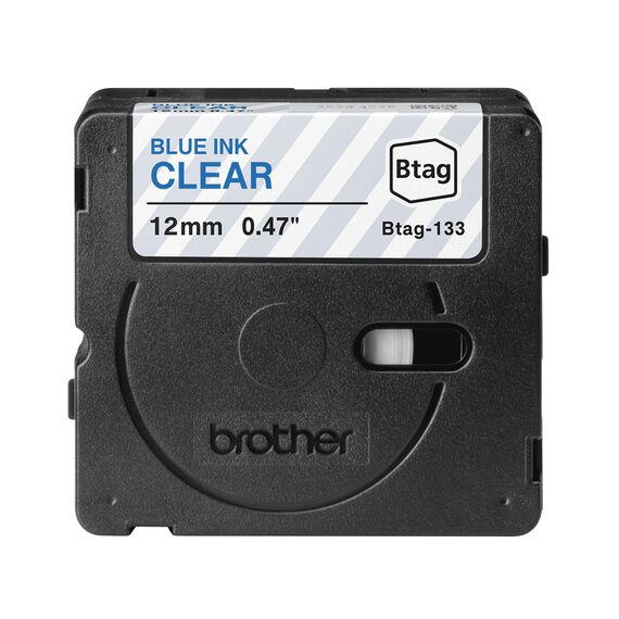 Brother BTAG-133 / Blue on transparent / Brother / P-to | BTAG133
