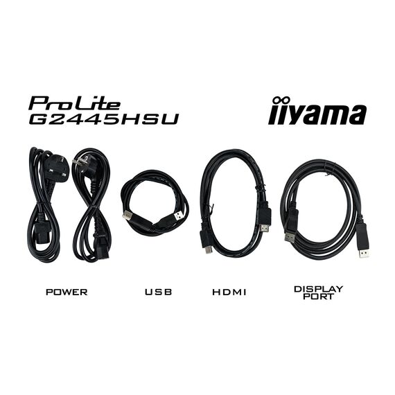 23.8", 60.5cm, IPS, 1920 x 1080 @100Hz, 1ms, 300 cd | G2445HSU-B2
