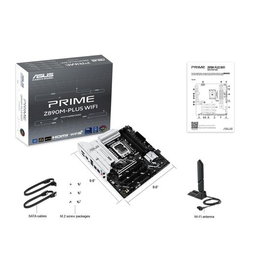ASUS PRIME Z890M-PLUS WIFI, Intel, LGA 1851 (So | 90MB1J80-M0EAY0
