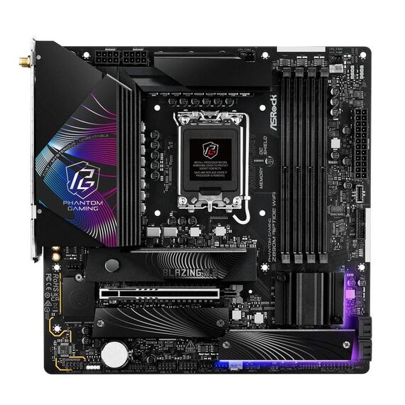 ASRock Z890M Riptide WiFi Intel DDR5 S1851 MAT | 90-MXBPK0-A0UAYZ
