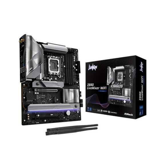 ASRock Z890 LiveMixer WiFi Intel DDR5 S1851 | 90-MXBPE0-A0UAYZ
