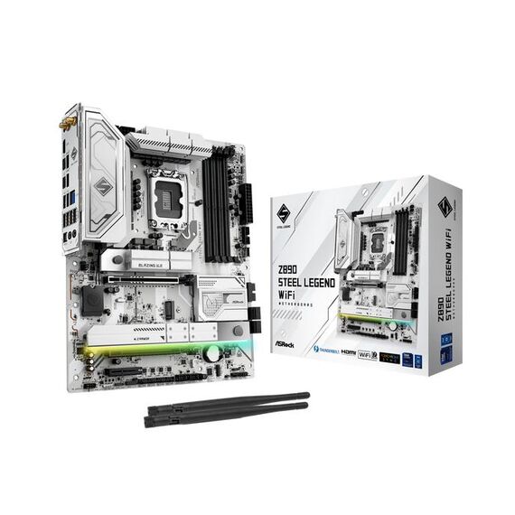 ASRock Z890 Steel Legend WiFi Motherboard - DD | 90-MXBPF0-A0UAYZ