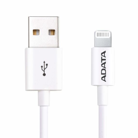 ADATA - Charging / data cable - USB male to Light | AMFIPL-1M-CWH