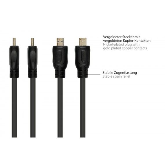 Alcasa 4532-005 / Ultra HD Premium / 2.0b / 60 Hz / Black / Polyv