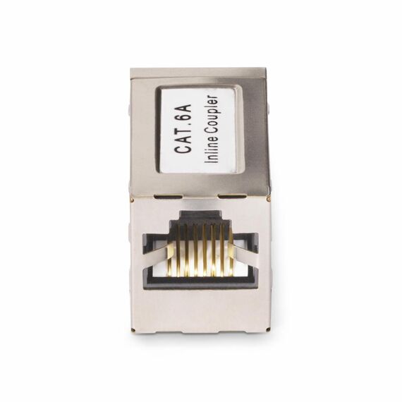 StarTech.com Shielded RJ45 Coupler, Inline  | IN-CAT6A-COUPLER-S1