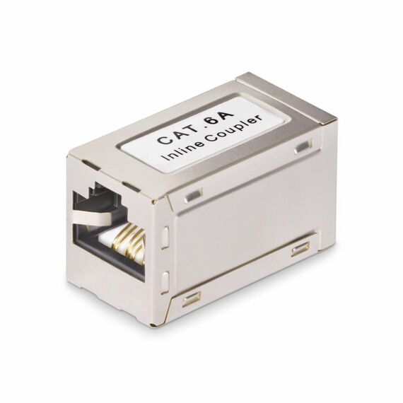StarTech.com Shielded RJ45 Coupler, Inline  | IN-CAT6A-COUPLER-S1