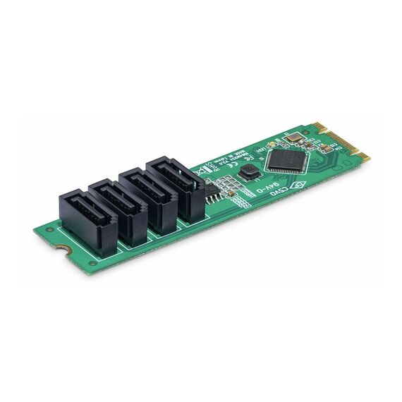 StarTech.com 4-Port M.2 to SATA Adapter Card | 4P-SATA-M2-ADAPTER