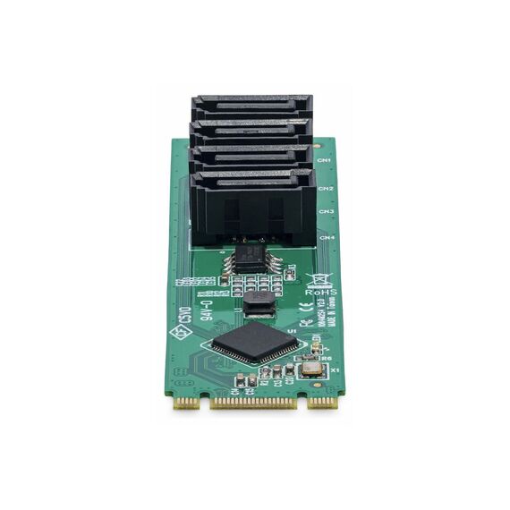 StarTech.com 4-Port M.2 to SATA Adapter Card | 4P-SATA-M2-ADAPTER