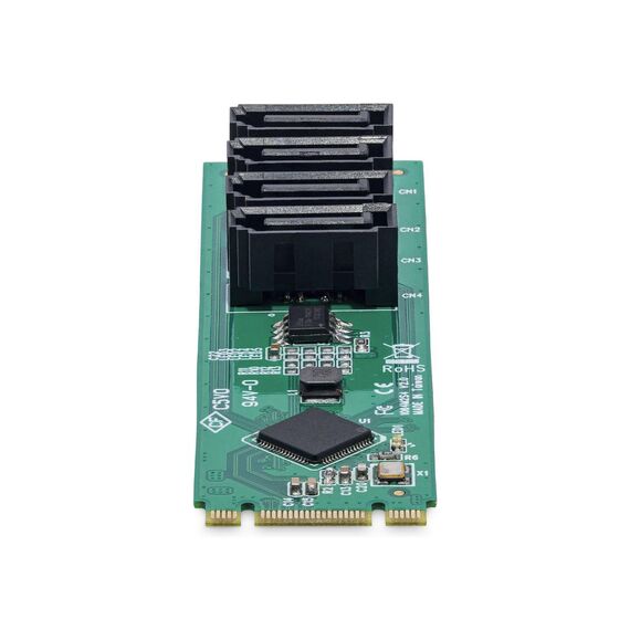 StarTech.com 4-Port M.2 to SATA Adapter Card | 4P-SATA-M2-ADAPTER
