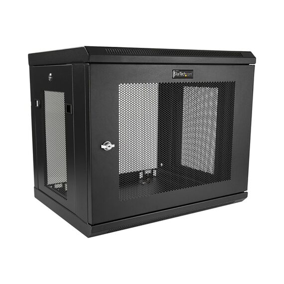 StarTech.com 2 Post 9U 19" Wall Mount Network Cabinet,  | RK9WALM