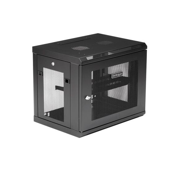 StarTech.com 2 Post 9U 19" Wall Mount Network Cabinet,  | RK9WALM