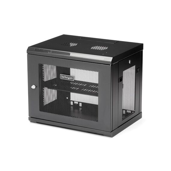 StarTech.com 2 Post 9U 19" Wall Mount Network Cabinet,  | RK9WALM