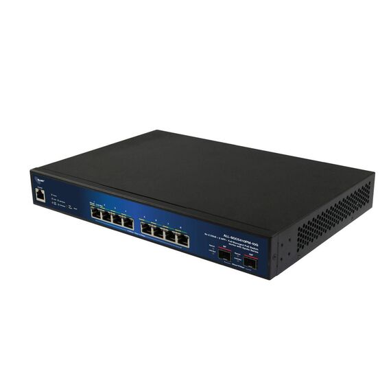 ALLNET Apollo full managed Layer2+ 10Port• 8x ALLSGC5410PM10G