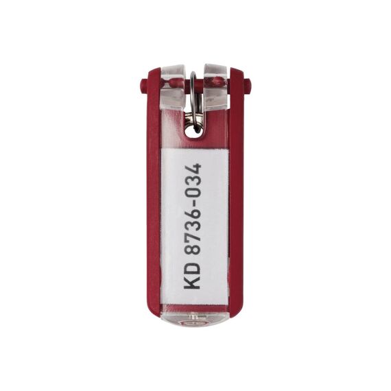 DURABLE Key clip plastic red pack of 195703