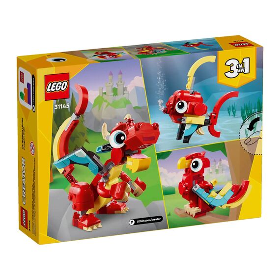 LEGO  Creator 3-in-1 Red Dragont | 31145