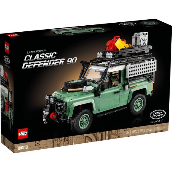 LEGO  Icons  Land Rover Classic Defender 90 | 10317