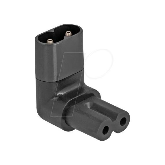 Delock - Power adapter - power IEC 60320 C7 to IEC 60320  | 80470