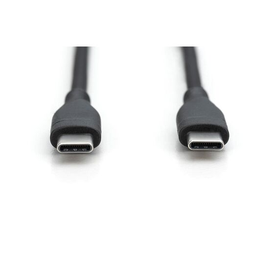 Digitus USB-C silicone connection cable, 1m, bl | AK-300341-010-S