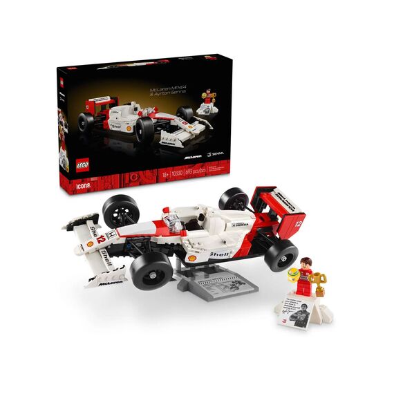 LEGO Icons McLaren MP4 4 & Ayrton Senna  10330
