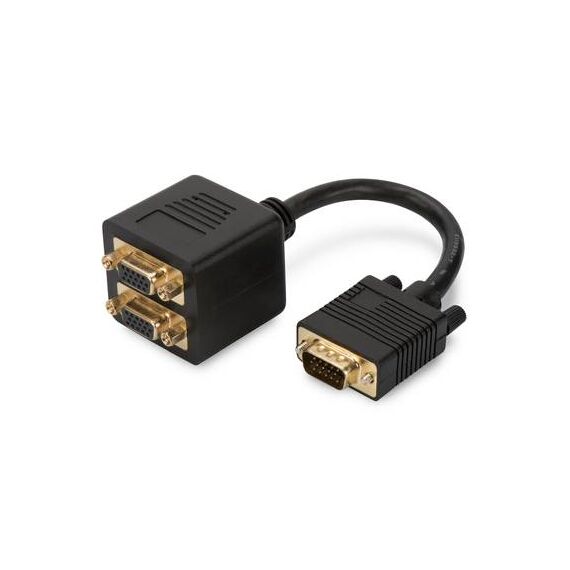 ASSMANN VGA splitter HD15 (VGA) (M) to HD15 AK310400002S