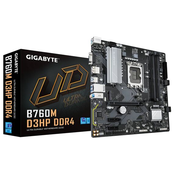 Gigabyte B760M D3Hp DDR4 Motherboard micro ATX B760M D3HP DDR4