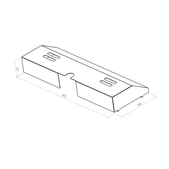 HAGOR HP Lift - Mounting component (back cover) - lockable | 8911
