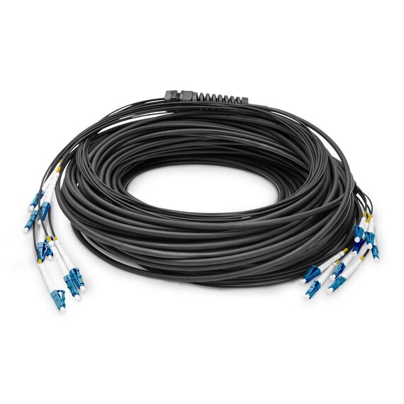 DIGITUS - Breakout cable - LC/UPC single-mod | DK-2A338U100BK-BBB
