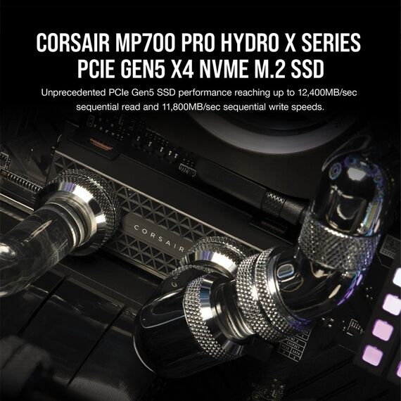 CORSAIR Hydro X Series MP700 PRO - SSD - 2 | CSSD-F2000GBMP700PHX