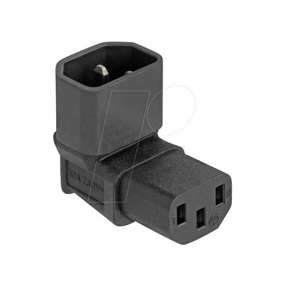 Delock - Power adapter - power IEC 60320 C13 to IEC 60320 | 80472
