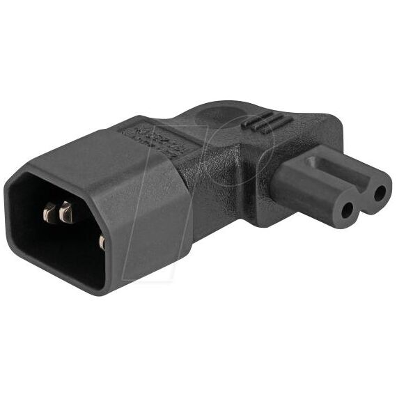 Delock - Power adapter - power IEC 60320 C7 to IEC 60320  | 80473