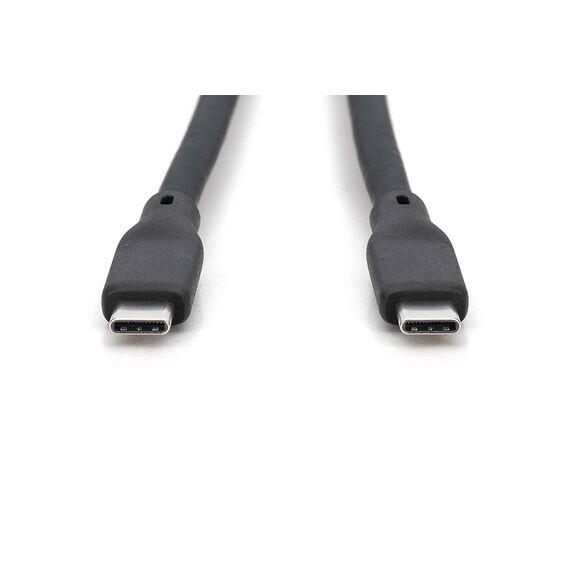 Digitus USB silicone cable, USB 10Gbps, 0.5m, b | AK-300342-005-S