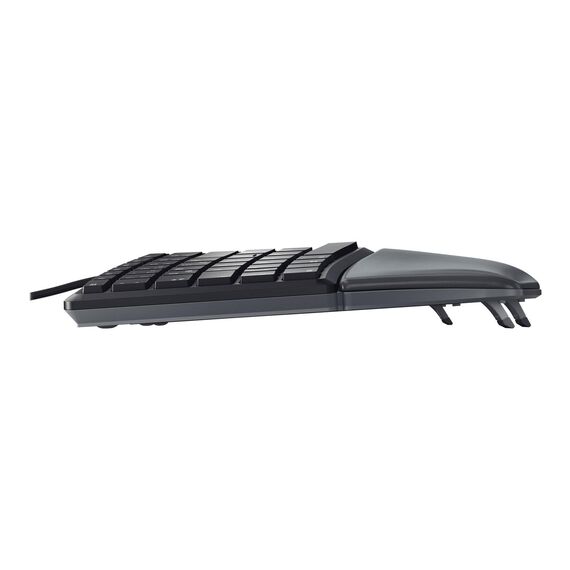 CHERRY KC 4500 ERGO - Keyboard - USB - QWERTY - Pan | JK-4500PN-2
