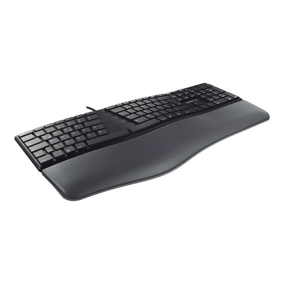 CHERRY KC 4500 ERGO - Keyboard - USB - QWERTY - Pan | JK-4500PN-2