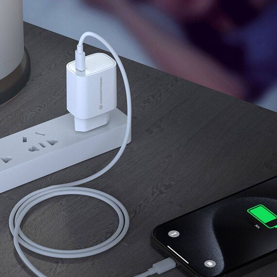 Conceptronic 1-Port 20W USB PD Charger white ALTHEA14W